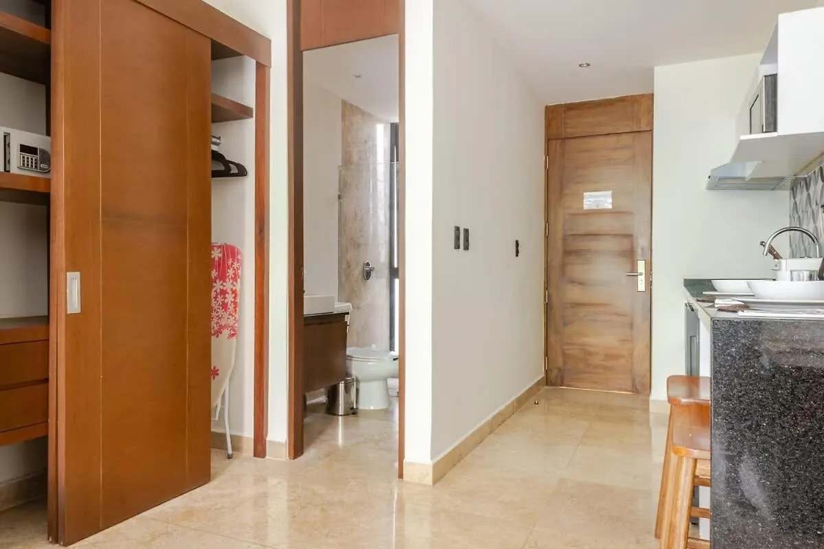 Apartment Central Playa Del Carmen Master Suite With Rooftop Pool And Gym Wifi Free Parking Near Beach Mexico