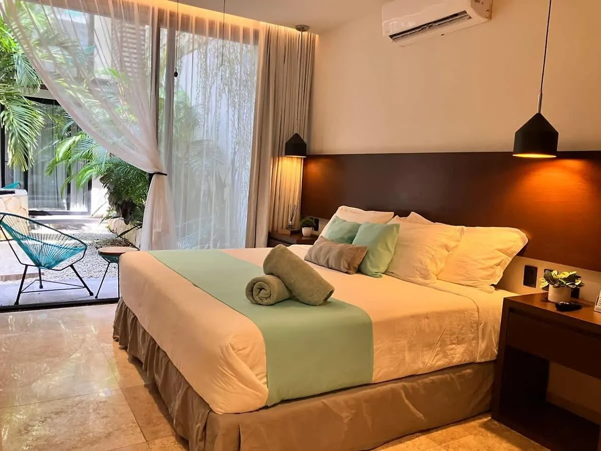 Central Playa Del Carmen Master Suite With Rooftop Pool And Gym Wifi Free Parking Near Beach Apartmán